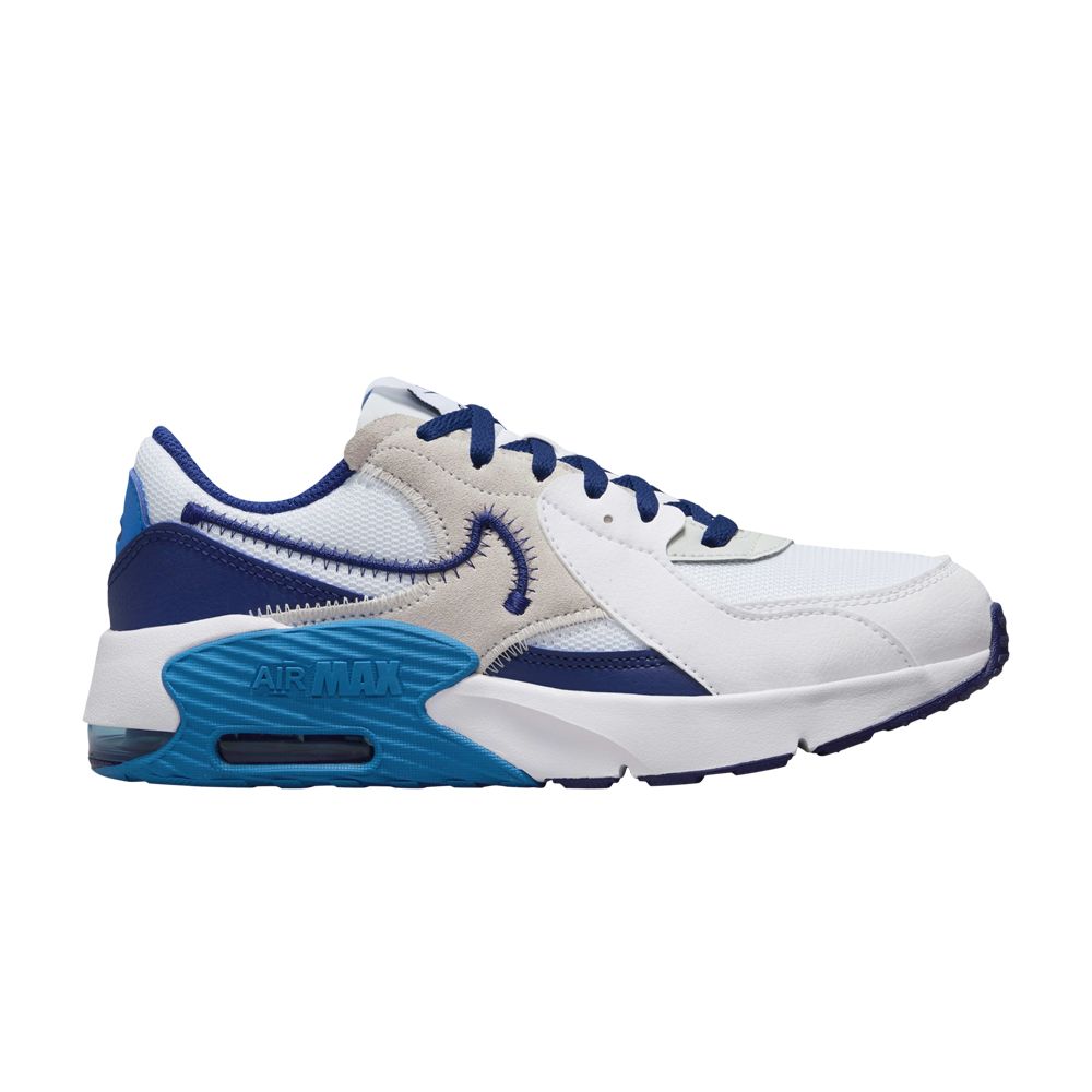 Nike Air Max Excee GS 'White Deep Royal Blue' | Kid's Size 7 - FB3058-100