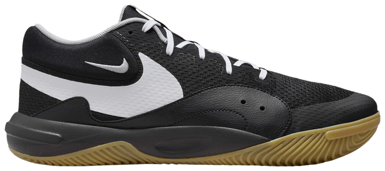 Nike Hyperquick Black White Flat Silver