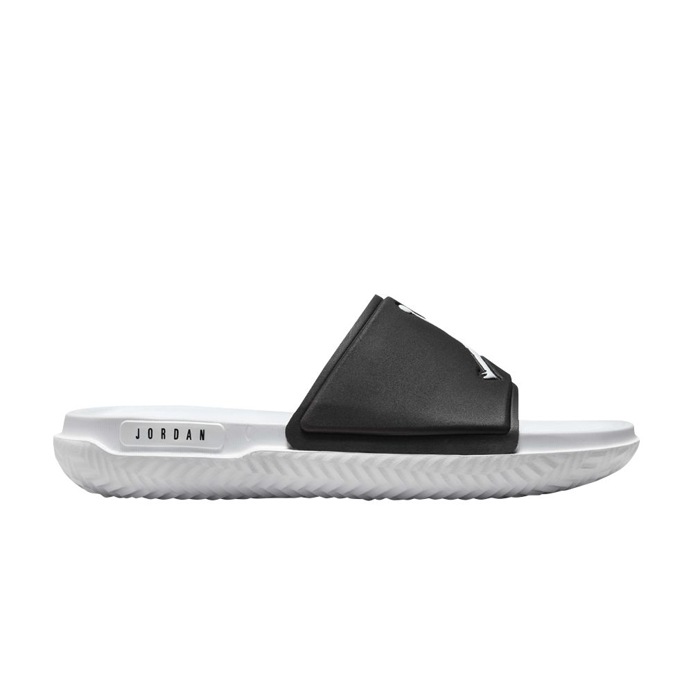 Pre-owned Air Jordan Jordan Jumpman Slide Gs 'black White' | Kid's Size 5