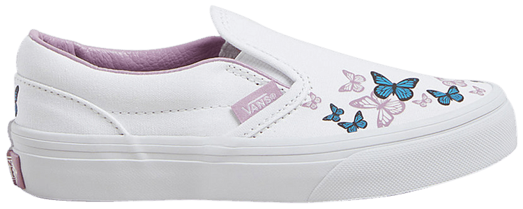 Vans Classic Slip On Kids Butterfly Kisses
