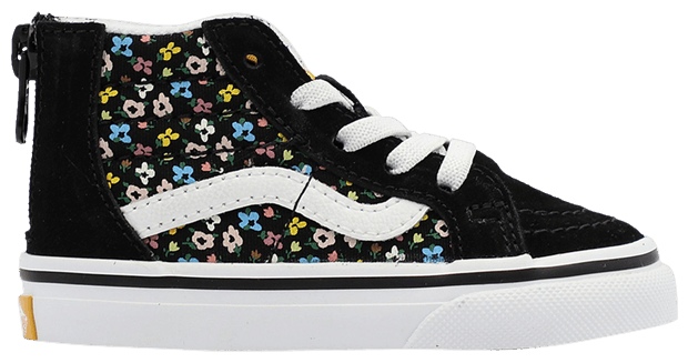 Buy Sk8-Hi Zip Toddler 'Ditsy Floral Black' - VN000D0NBMV | GOAT MX