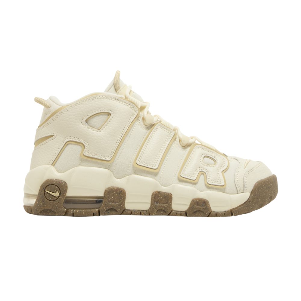 Pre-owned Nike Air More Uptempo Gs 'coconut Milk Team Gold' | Cream | Kid's Size 6