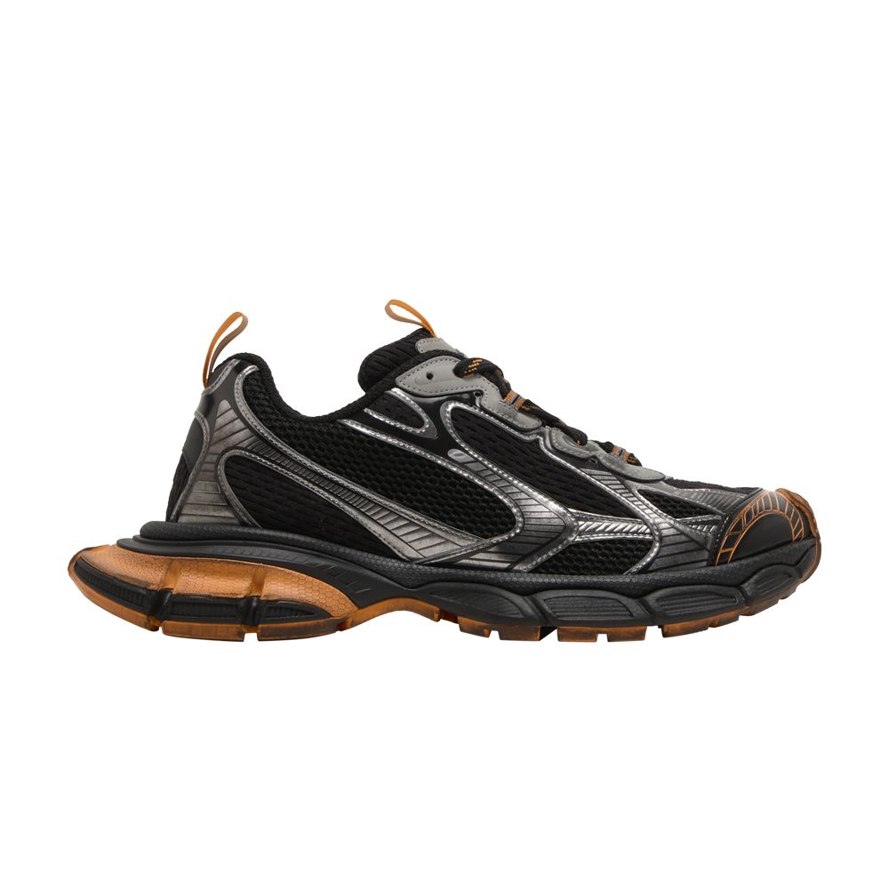 Pre-owned Balenciaga 3xl Sneaker 'worn-out Black Orange' Men's
