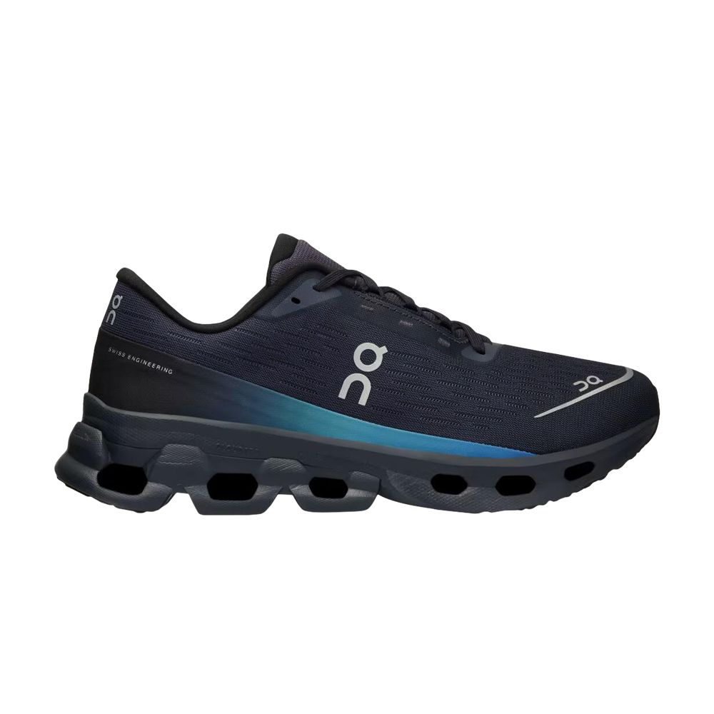 Pre-owned On Wmns Cloudspark 'black Blueberry'
