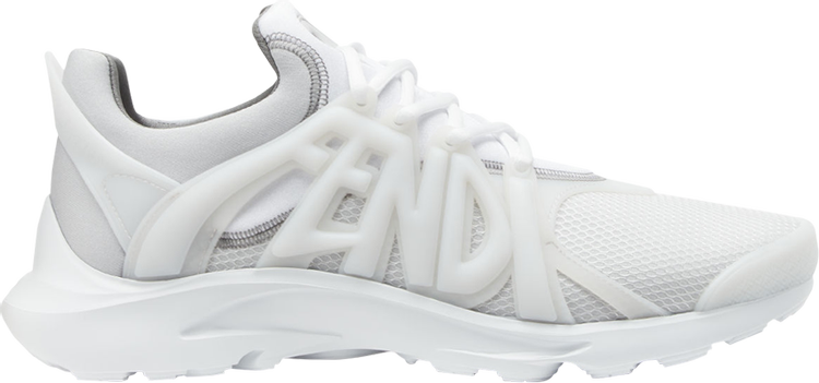 Fendi Tag Sneaker White