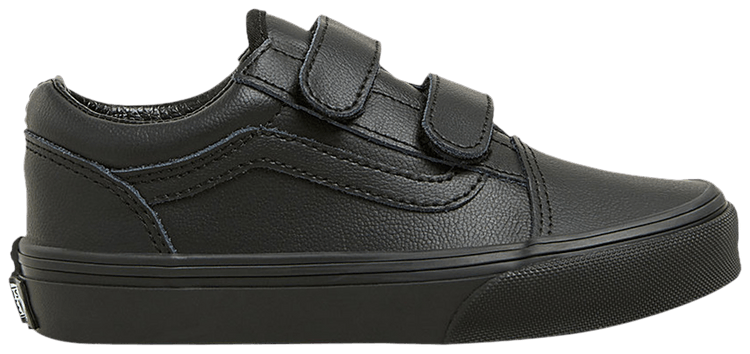 Vans old skool v mono leather on sale
