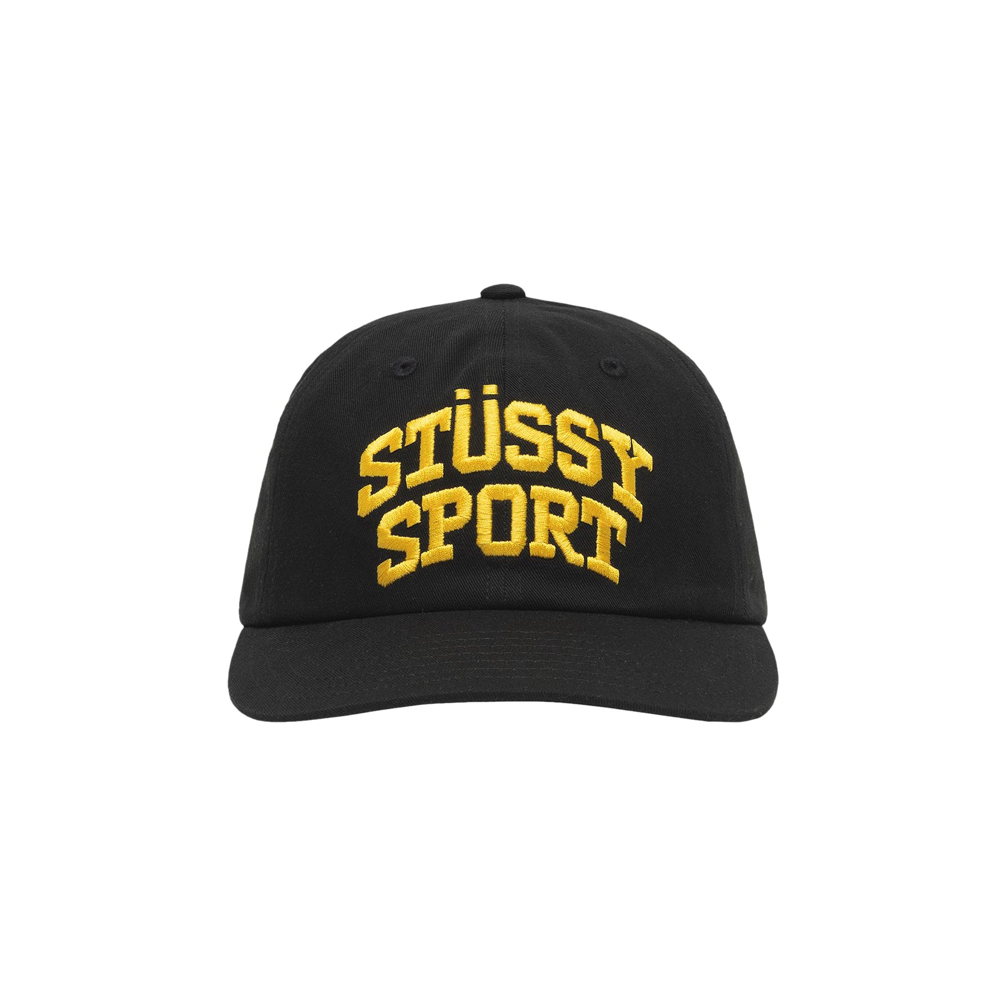 Click to view more detailed imagery on our partner's website Pre-owned Stussy Mid-depth Sport Snapback 'black'
