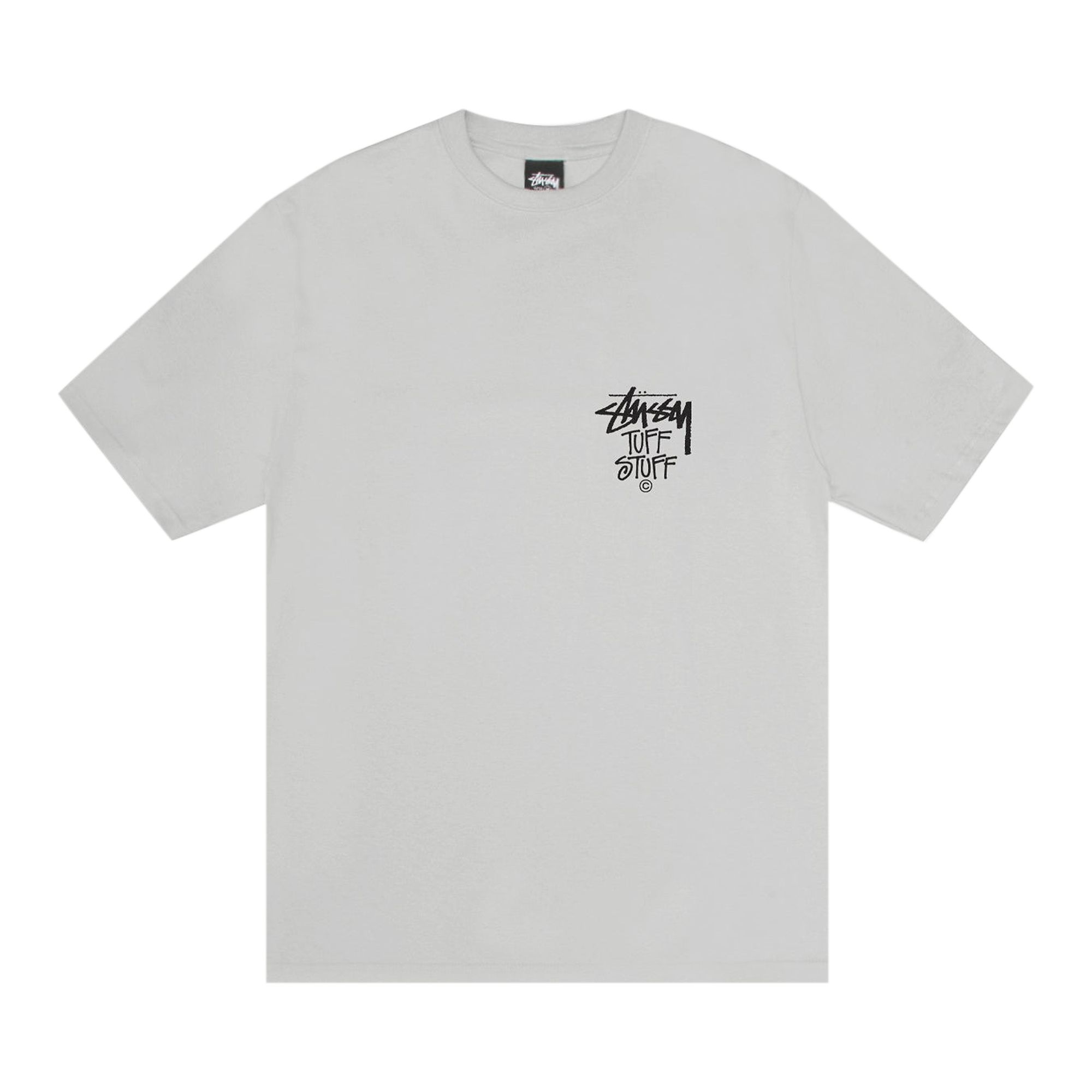 Stussy Tuff Stuff Tee 'Fog' | Grey | Men's Size M