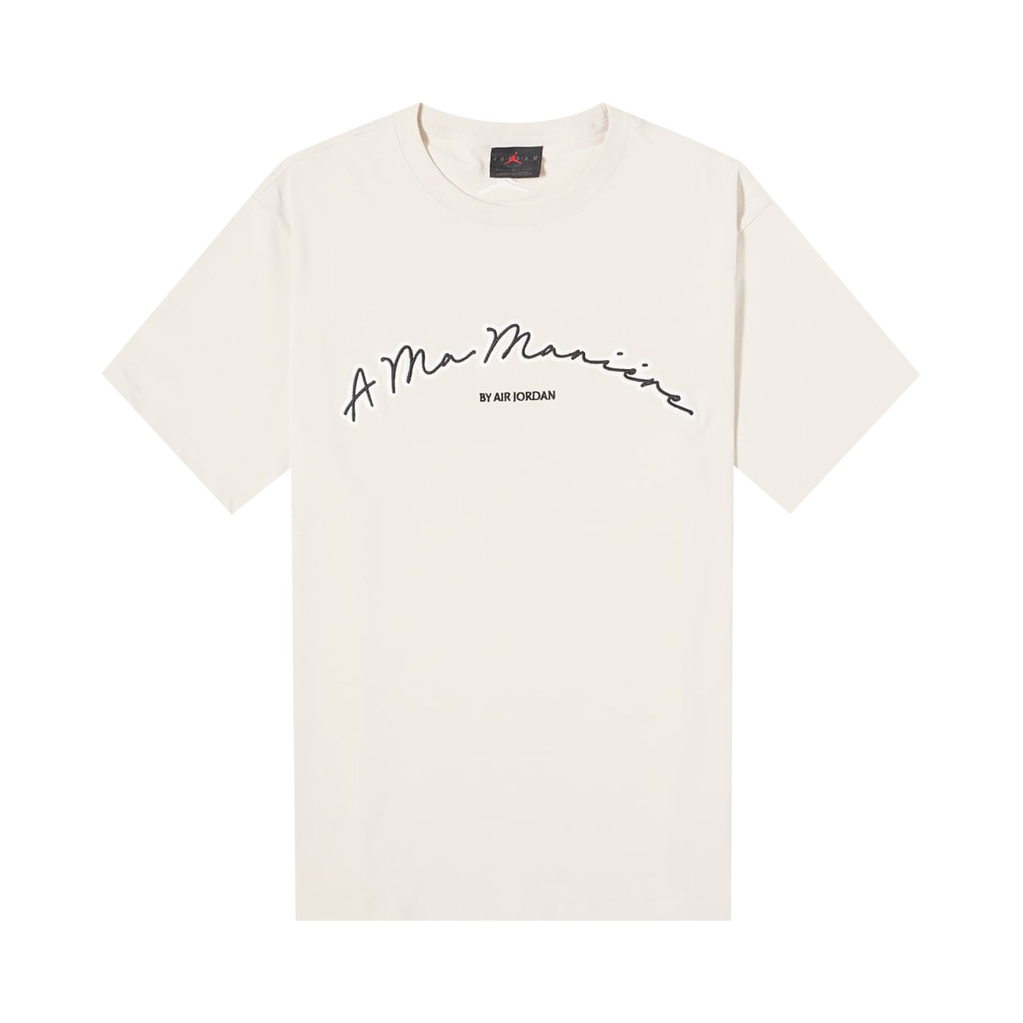 Air Jordan x A Ma Maniére Short Sleeve T-Shirt 'Light Orewood Brown' | Cream | Men's Size S