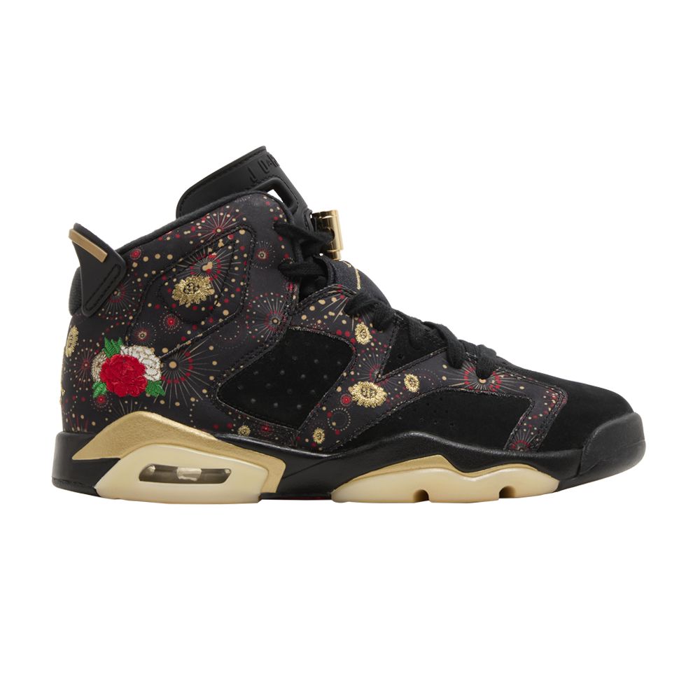 Air Jordan 6 Retro BG 'Chinese New Year' | Black | Kid's Size 5.5