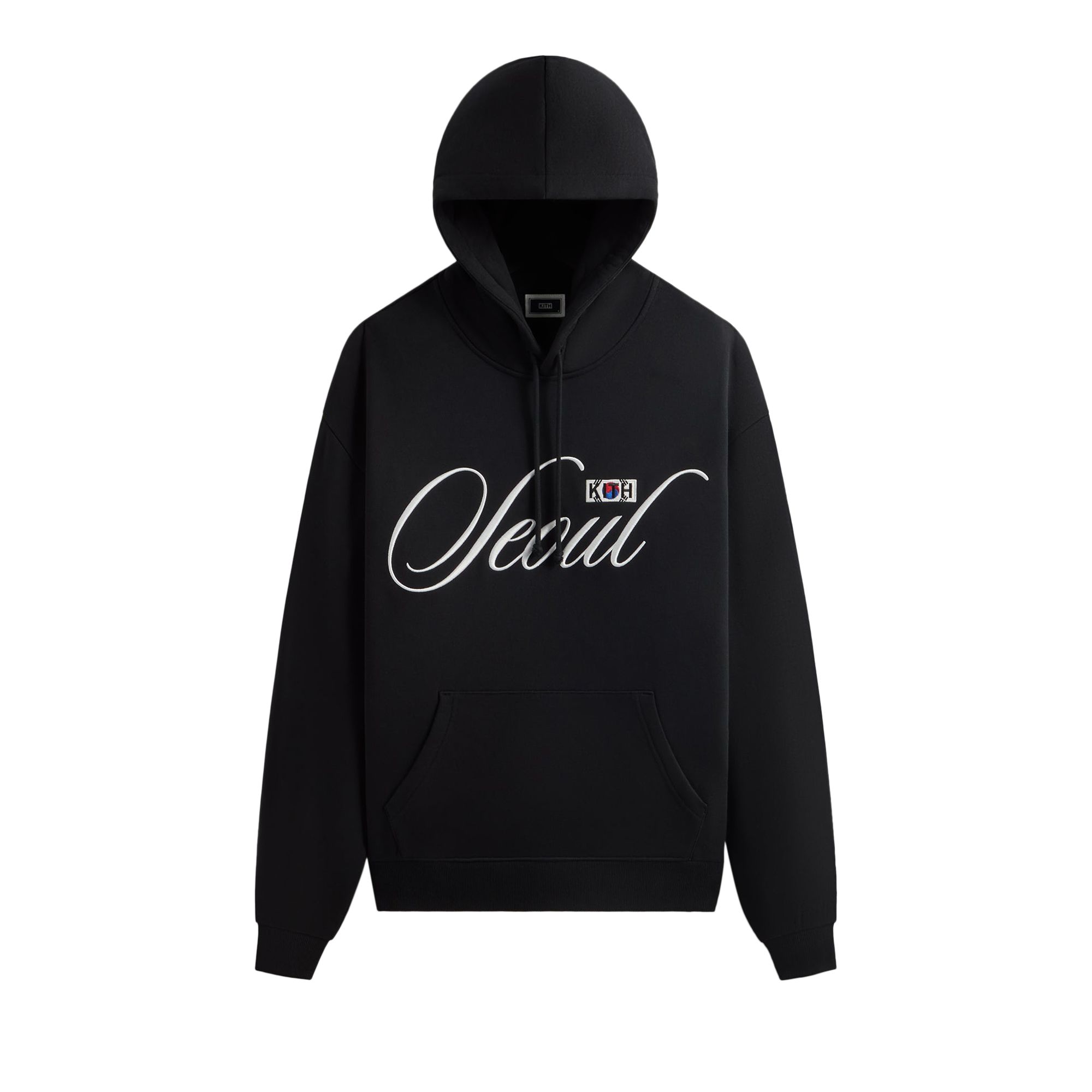 Pre-owned Kith Seoul Nelson Hoodie 'black' | Men's Size Xl