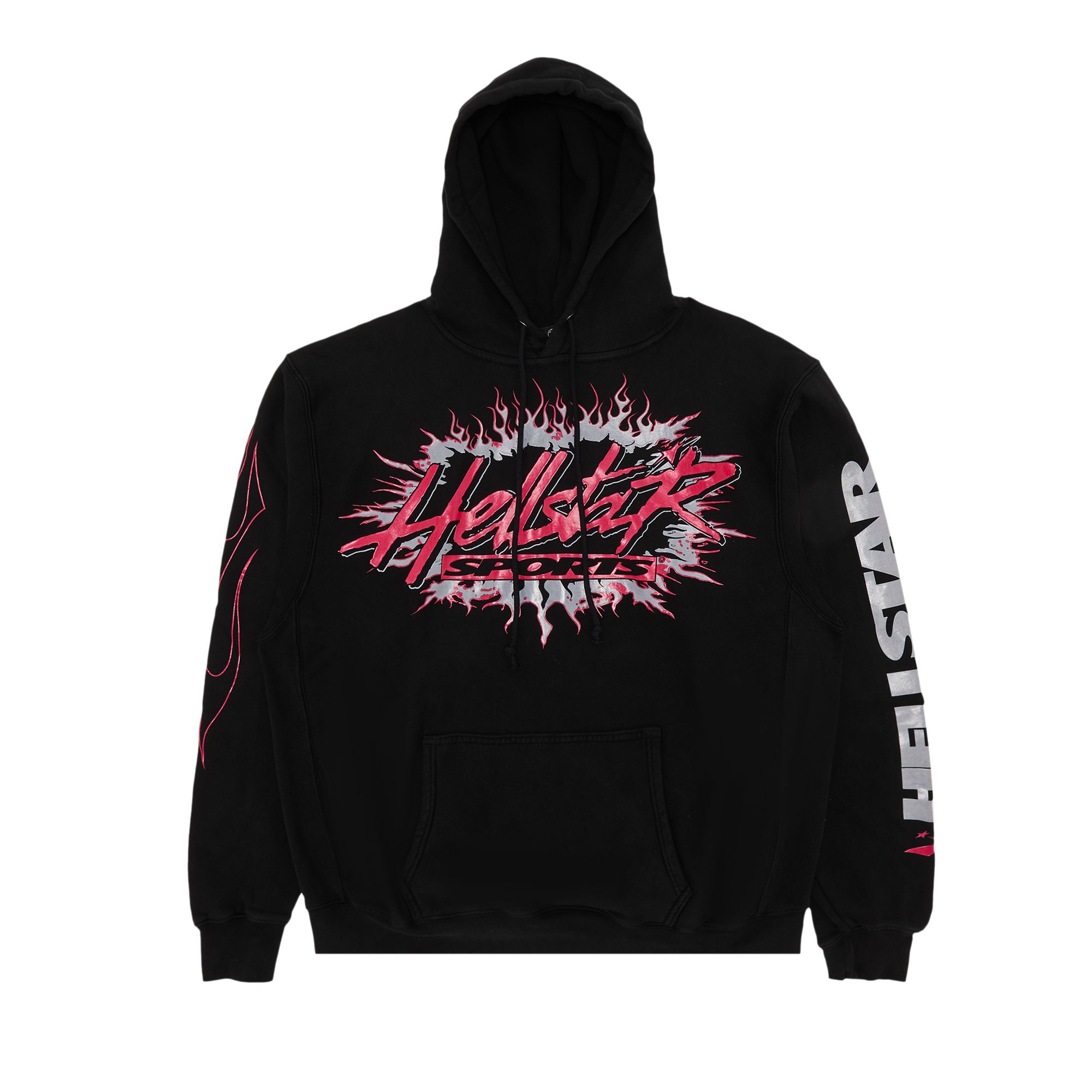 Hellstar Sports Future Flame Hoodie 'Black' | Men's Size XL