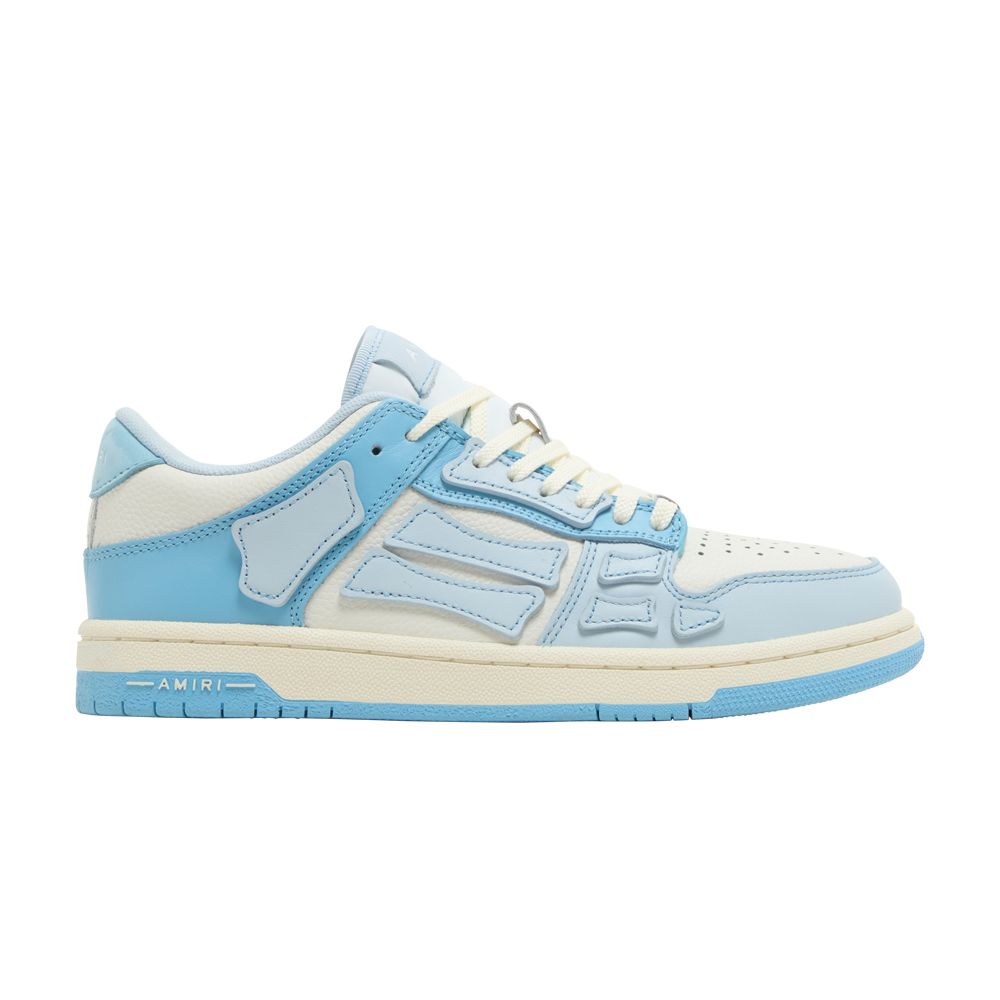 Pre-owned Amiri Wmns Skel Top Low 'blue Cream' | Women's Size 37