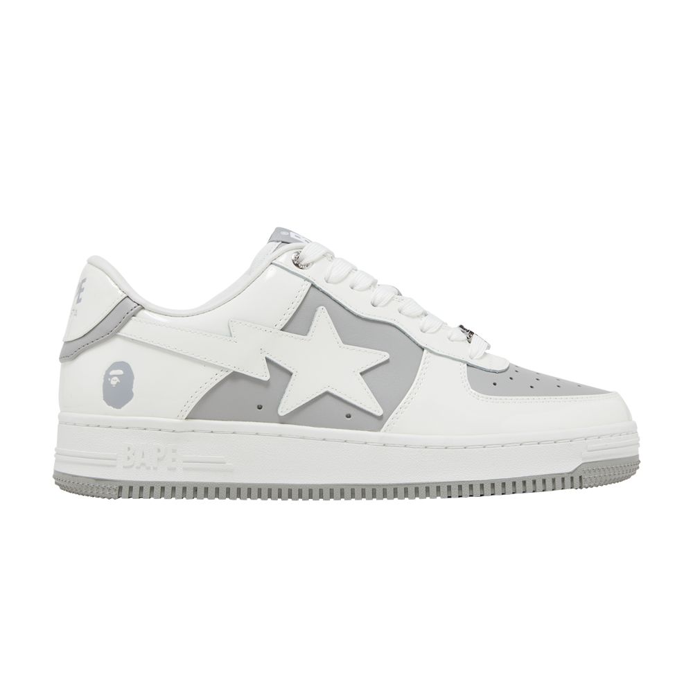BAPE BAPESTA #6 'PATENT LEATHER PACK - GREY'