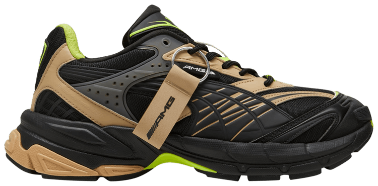Mercedes AMG Petronas Motorsport x Puma Velophasis Black Prairie Tan