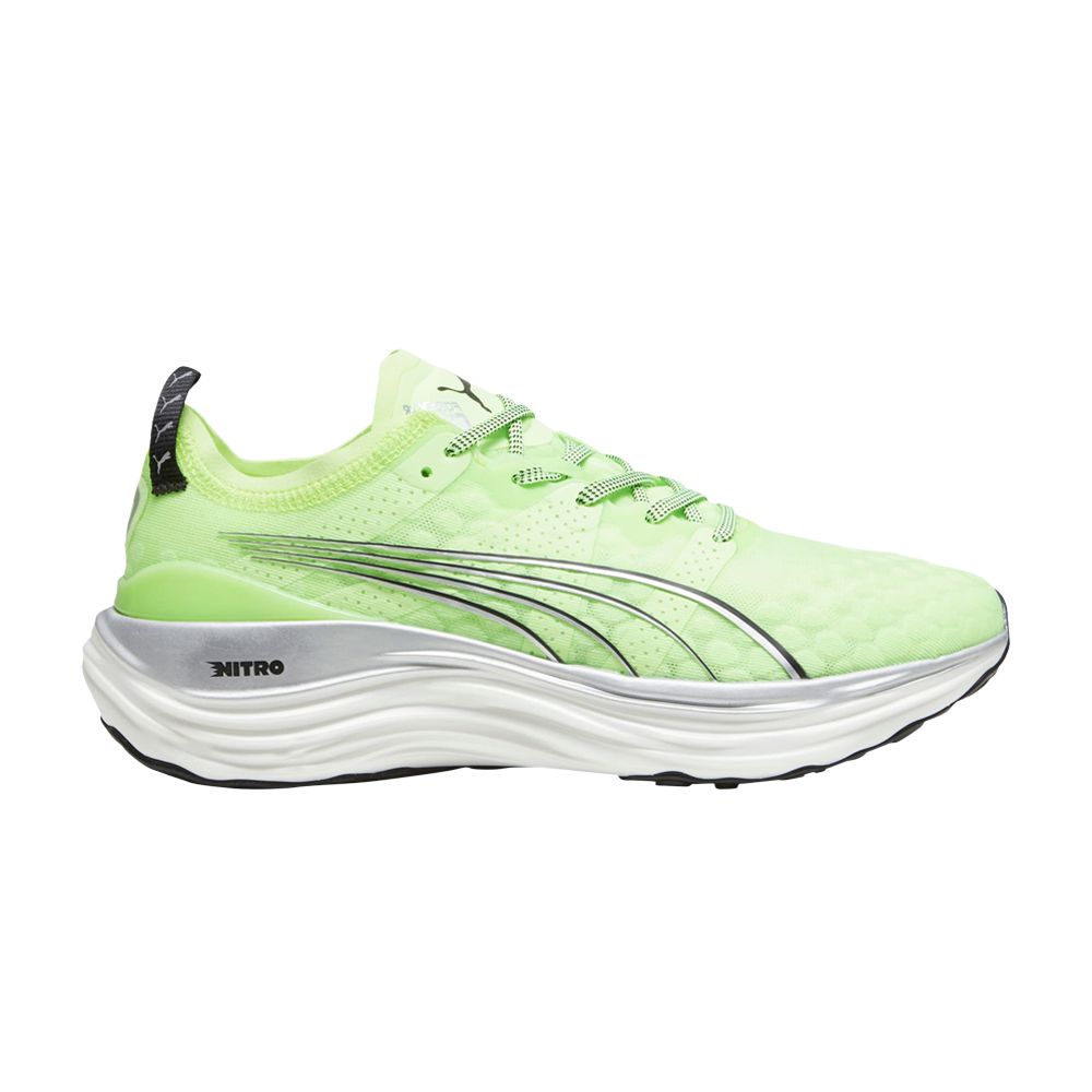 Puma ForeverRun Nitro 'Speed Green Black' | Men's Size 8 - 377757-16