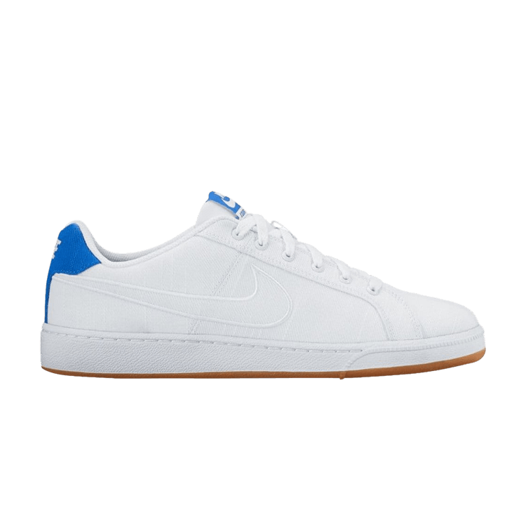 Size 13.0 Court Royale Premium White Deep Royal Blue