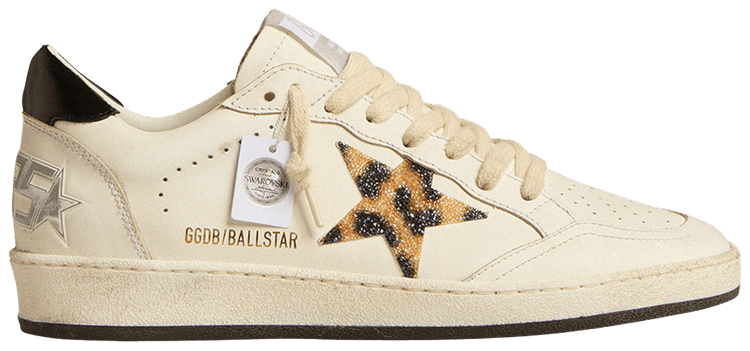 Buy Swarovski x Golden Goose Wmns Ball Star Leopard Crystal GWF00117 F005218 11671 GOAT CA