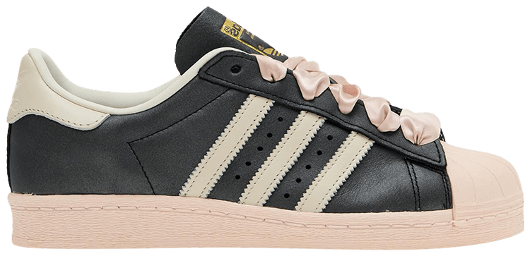 ★★Adairs★★ Superstar 82 Blackpink ID1423 Buy Wmns Superstar 82 'Black Pink Ribbon Laces' - ID1423