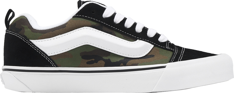 Knu Skool Camo Black White