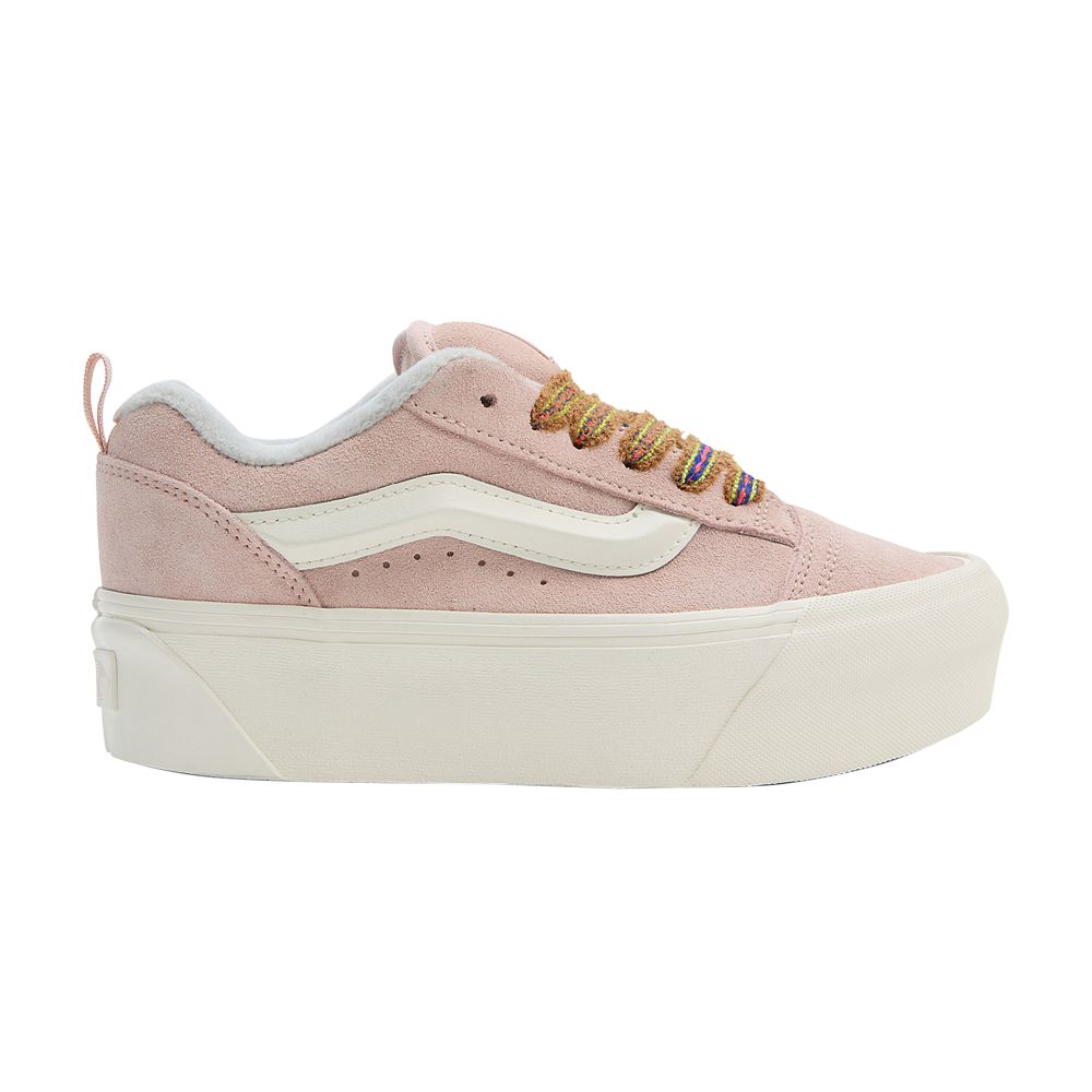 Pre-owned Vans Knu Stack 'pink Multi-color Laces' | Men's Size 8