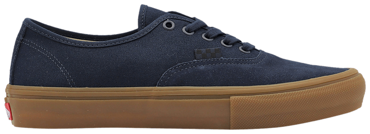 Vans navy blue gum sole on sale
