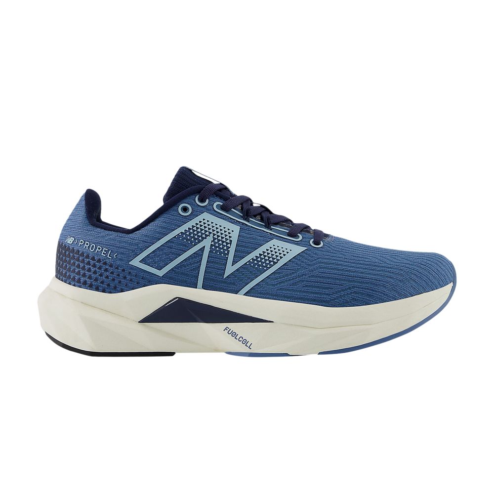Pre-owned New Balance Wmns Fuelcell Propel V5 'heron Blue Navy'