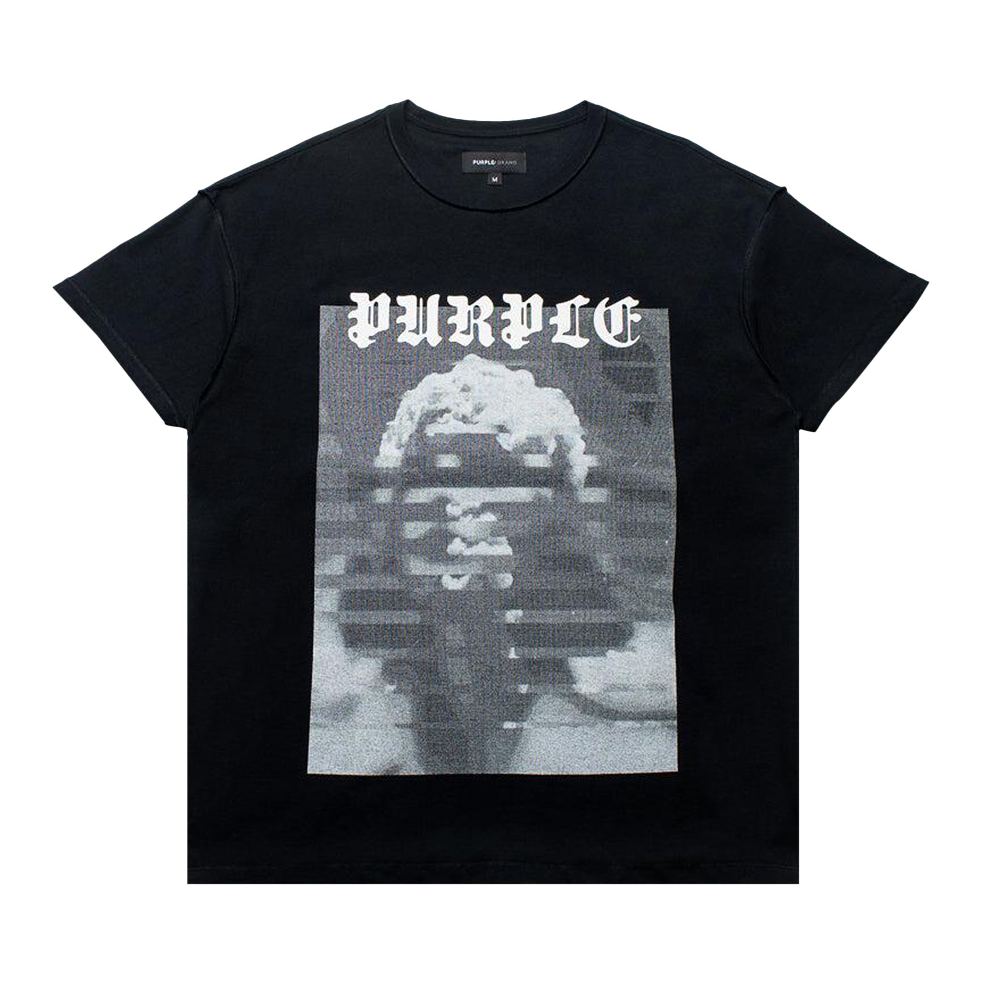 Pre-owned Purple Brand Textured Inside Out T-shirt 'black' | Men's Size Xxl