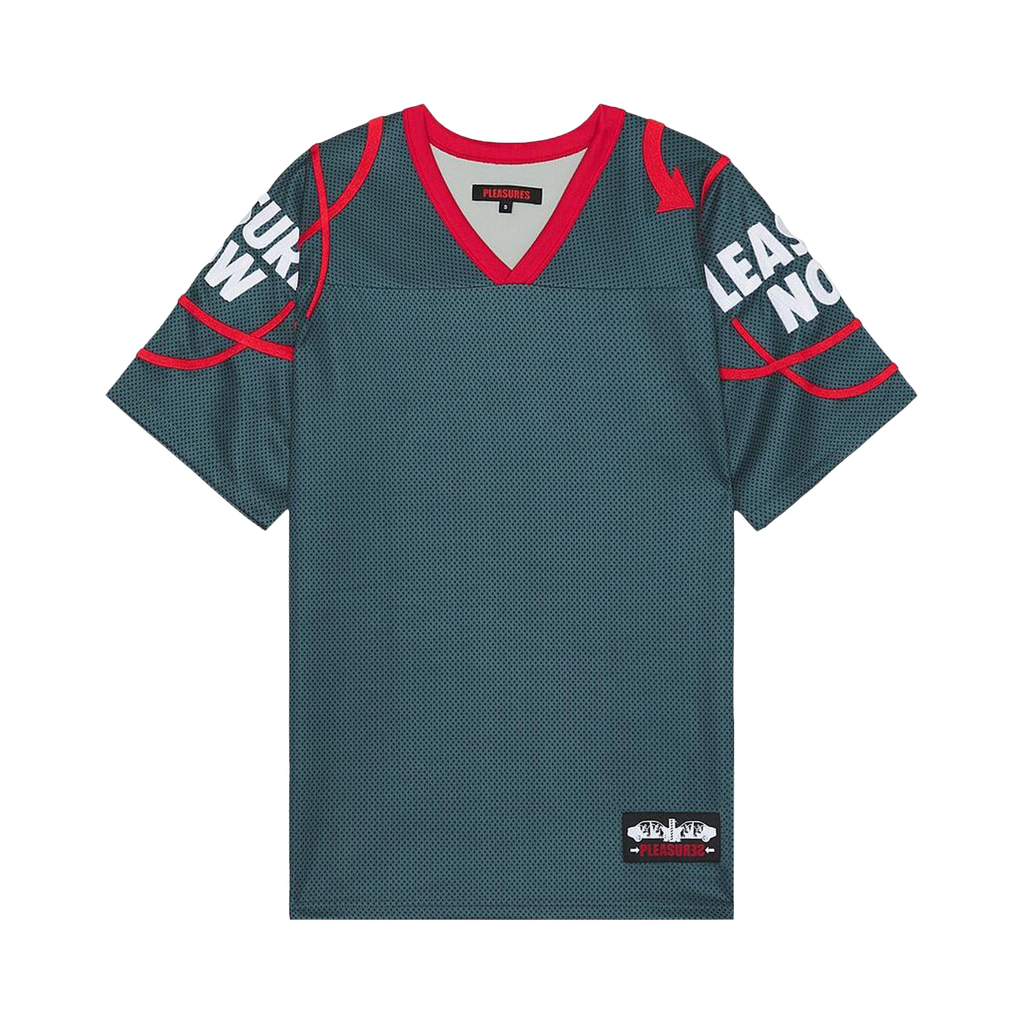 Pleasures Arrow Football Jersey 'Grey' | Men's Size M