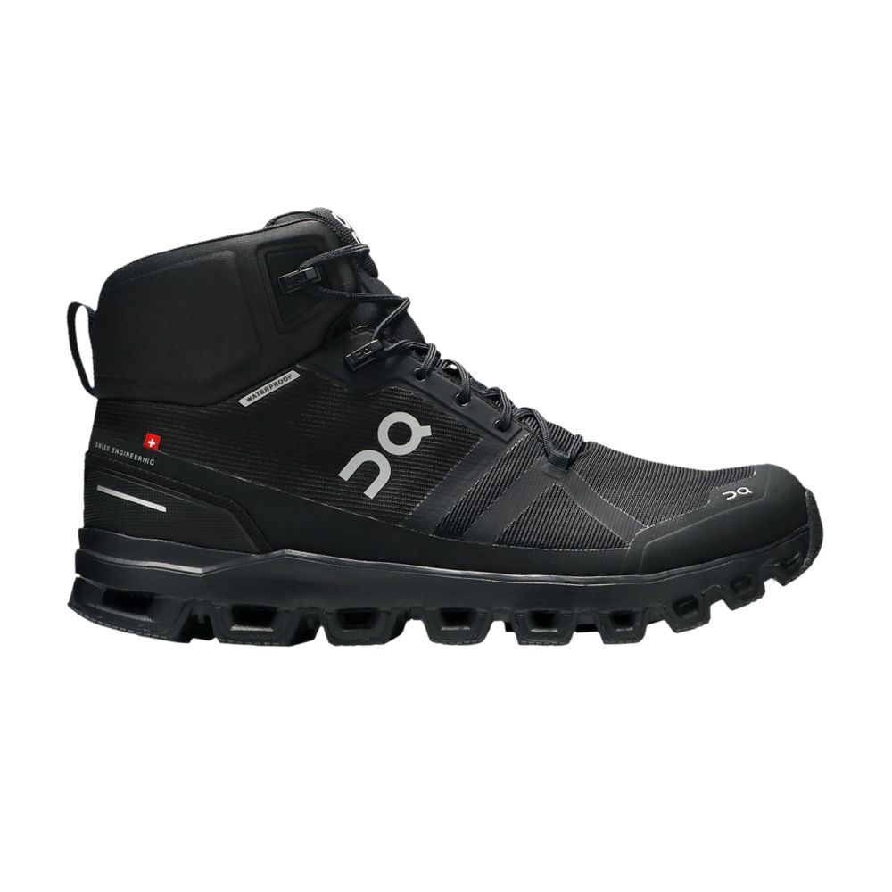 ON Cloudrock Waterproof 'All Black' | Men's Size 10