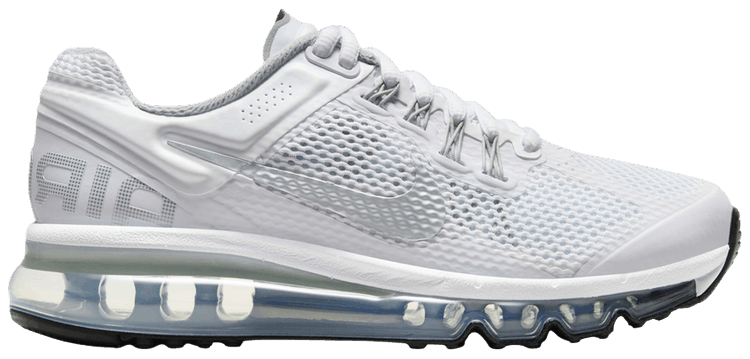 Air Max 2013 GS White Metallic Silver 2024