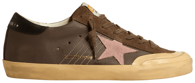Golden Goose Wmns Superstar Penstar LTD Brown Old Rose