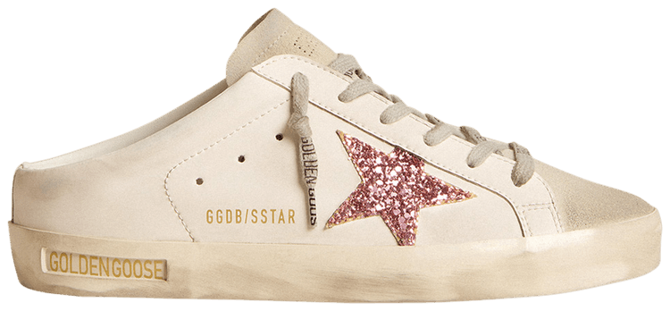 Golden goose superstar pink glitter store