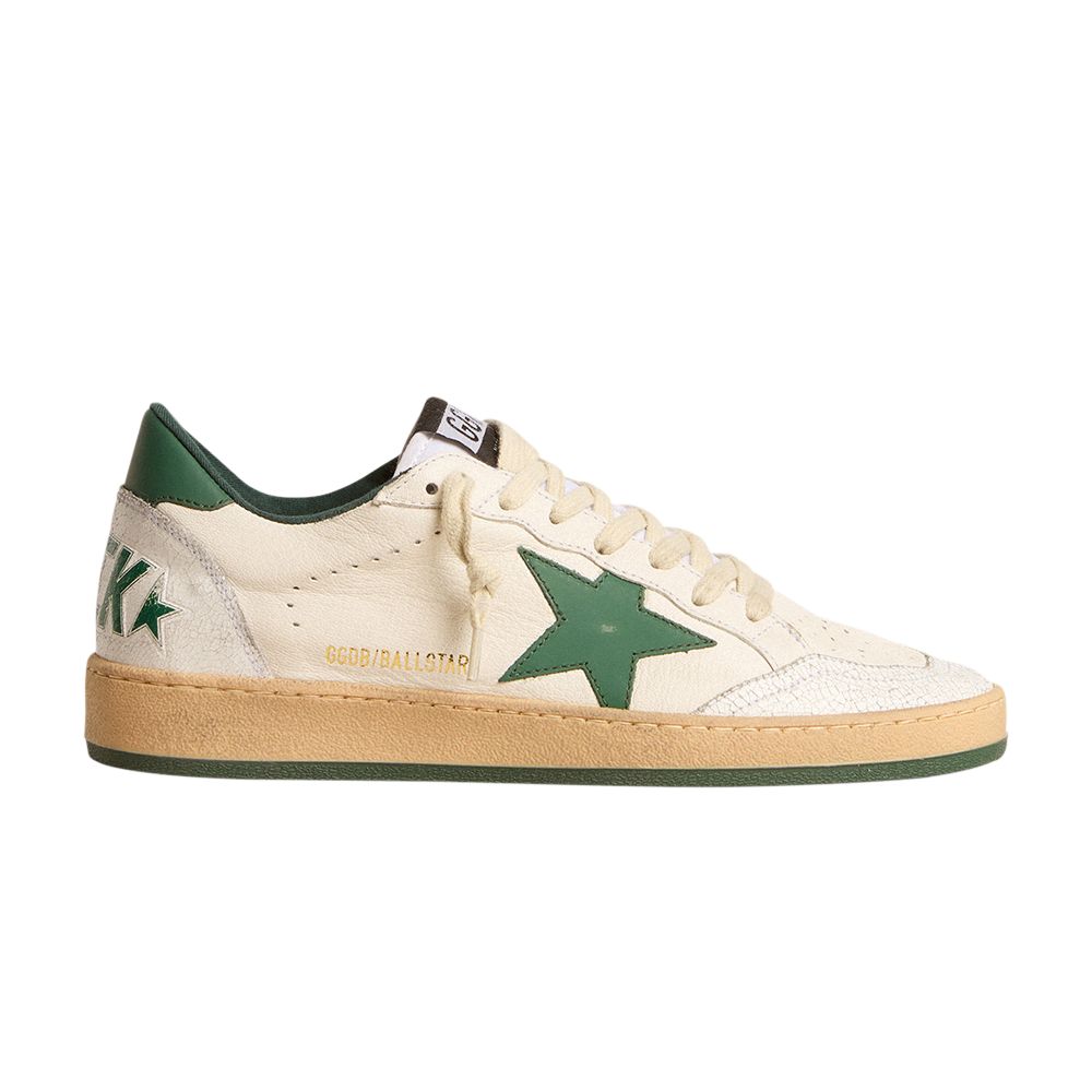 Pre-owned Golden Goose Wmns Ball Star 'wishes Good Luck' | Cream | Women's Size 35
