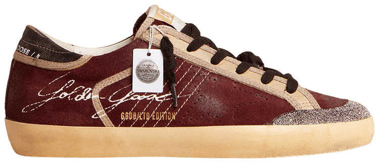 Golden goose swarovski sneakers top