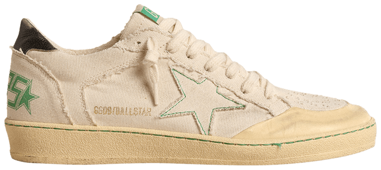 Golden goose ball star green discount