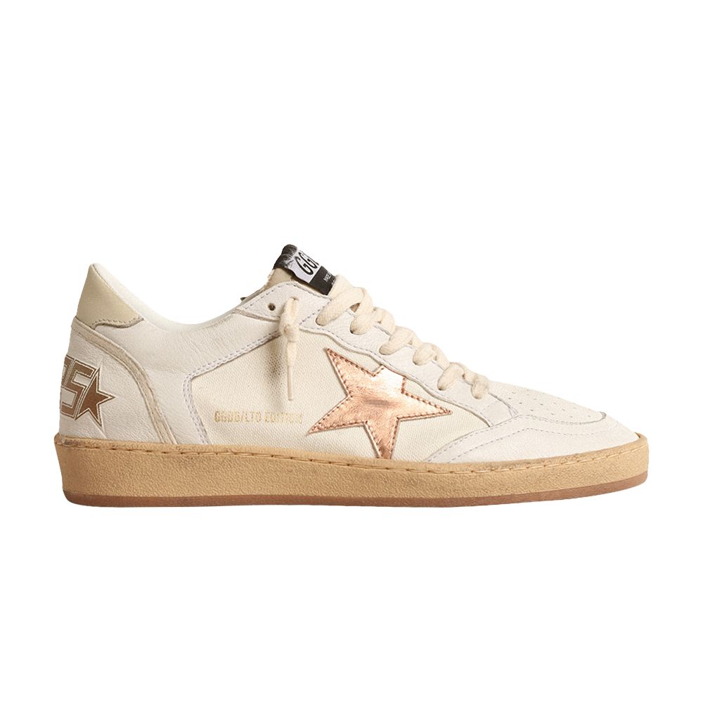 Pre-owned Golden Goose Wmns Ball Star Ltd 'milk White Bronze Metallic' | Cream | Women's Size 40