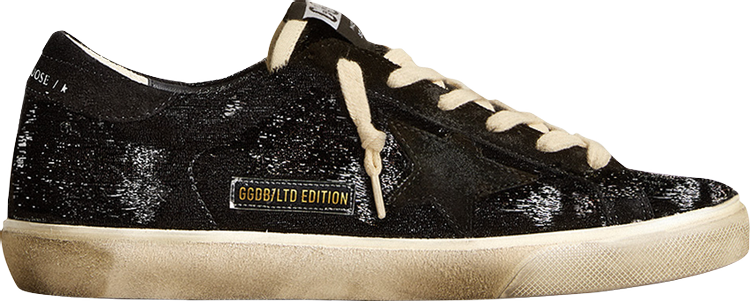 Golden Goose Wmns Superstar Black Velvet