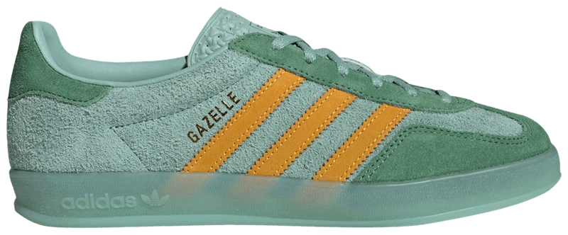 Adidas Gazelle Indoor Hazy Green Crew Yellow Buy Adidas Wmns Gazelle Indoor 'Hazy Green Crew Yellow' - IG6783 | GOAT