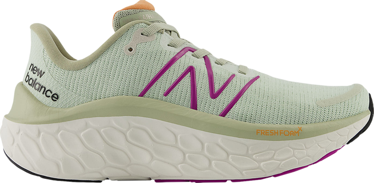 Wmns Fresh Foam X Kaiha Road Wide Natural Mint Olivine Purple