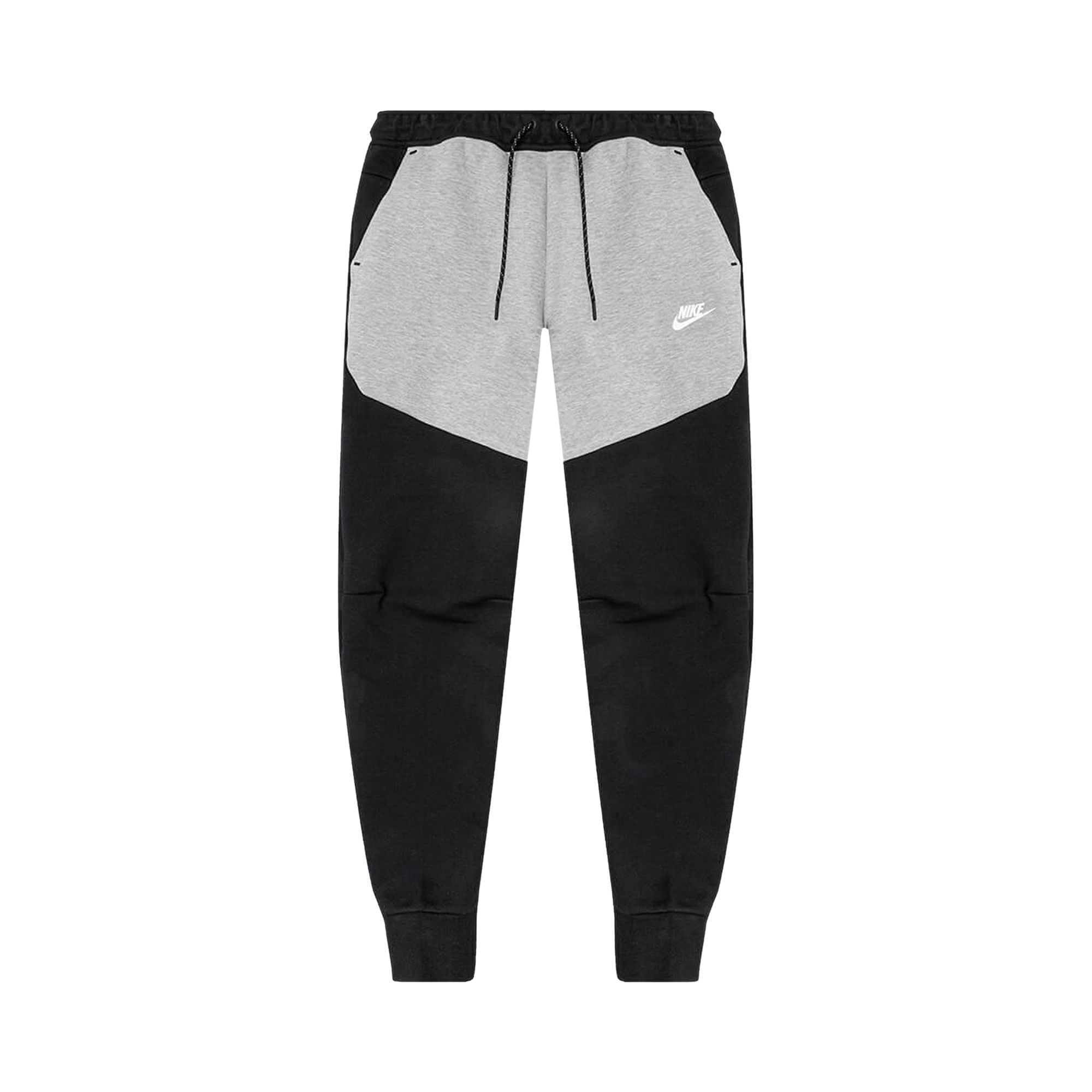 Nike Tech Fleece Joggers 'Black/Heather Grey' | Men's Size 2XL