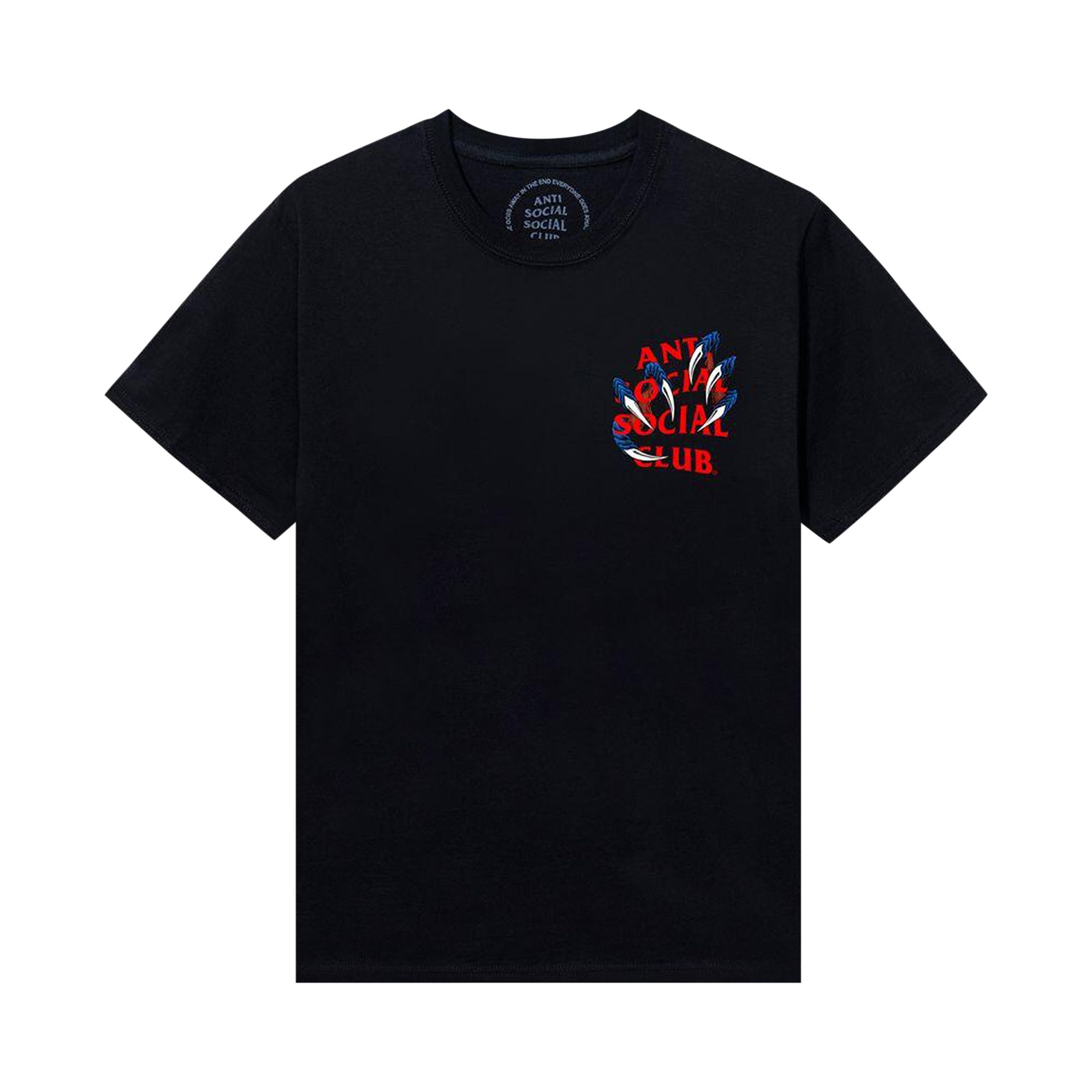 Anti Social Social Club Double Dragon Tee 'Black' | Men's Size L
