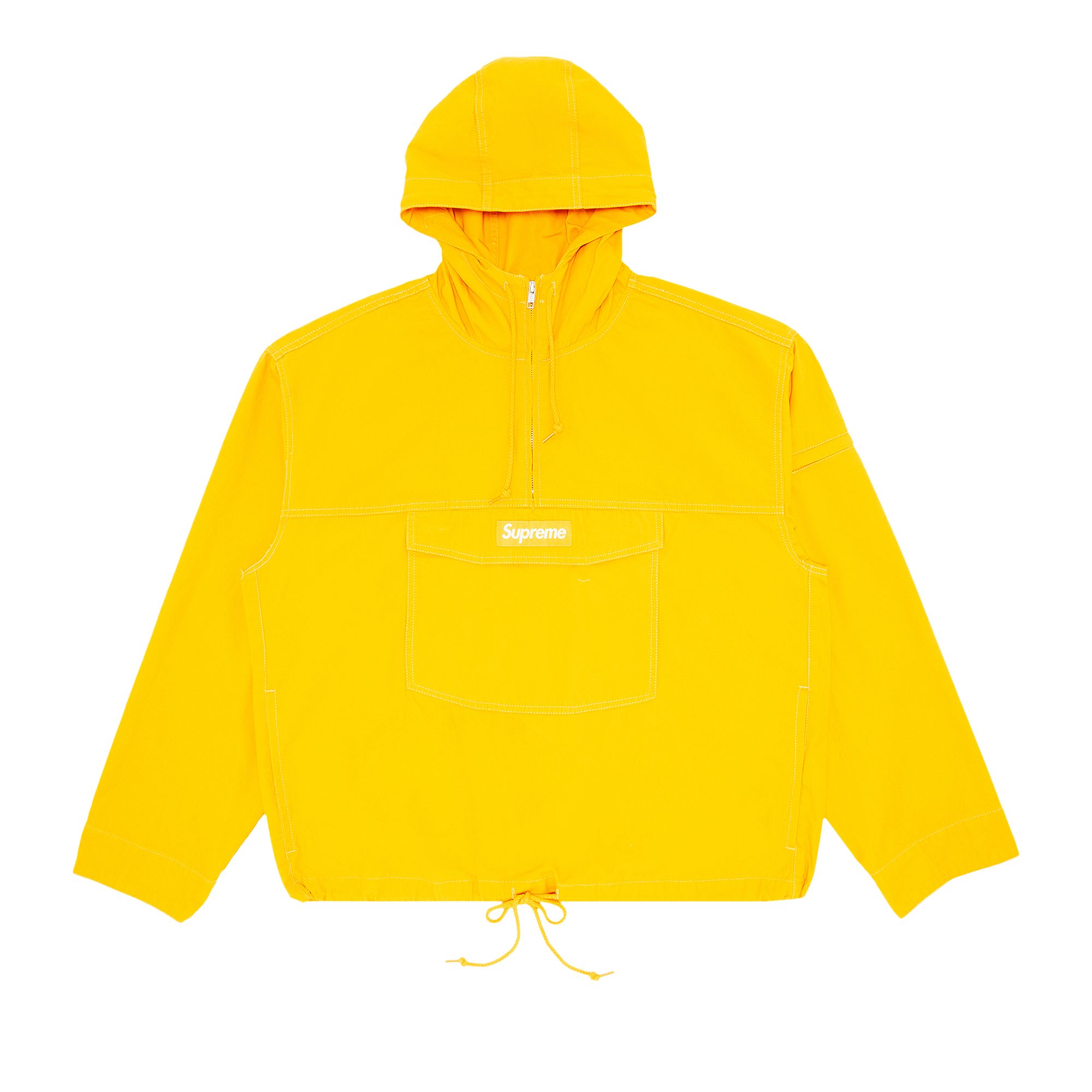 SUPREME SUPREME COTTON UTILITY ANORAK 'YELLOW'
