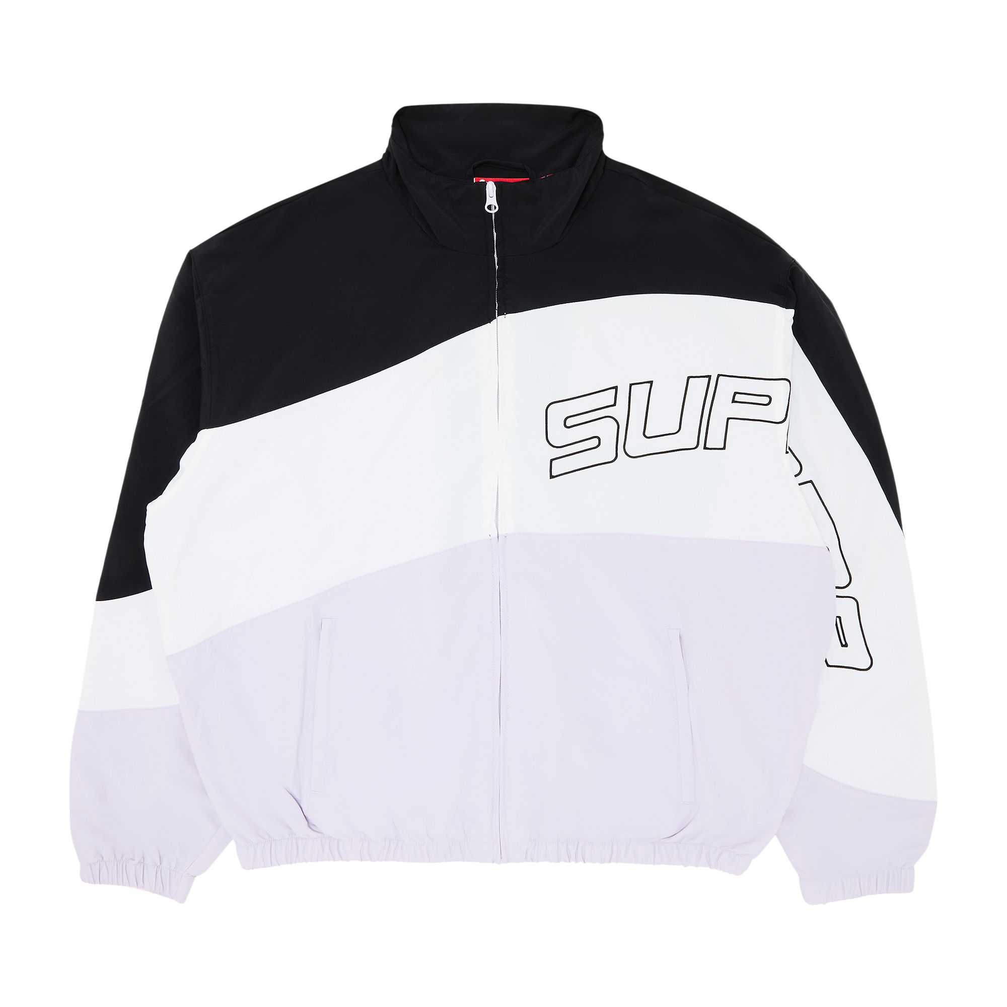 Pre-owned Supreme Curve Track Jacket 'light Purple'