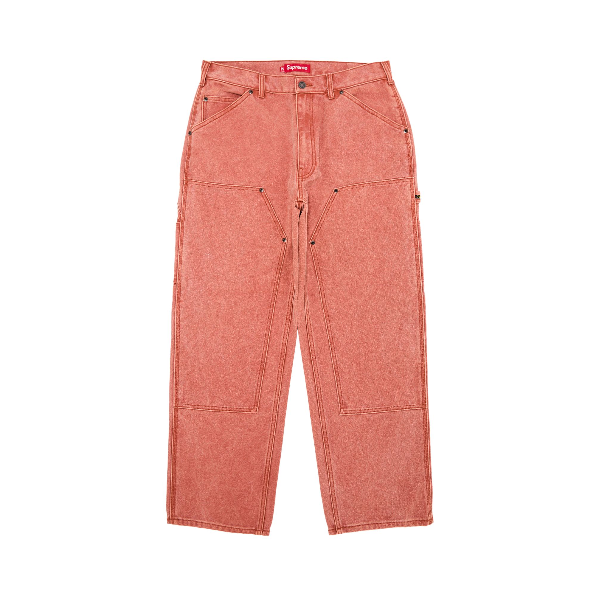 SUPREME SUPREME DOUBLE KNEE PAINTER PANT 'RUST'
