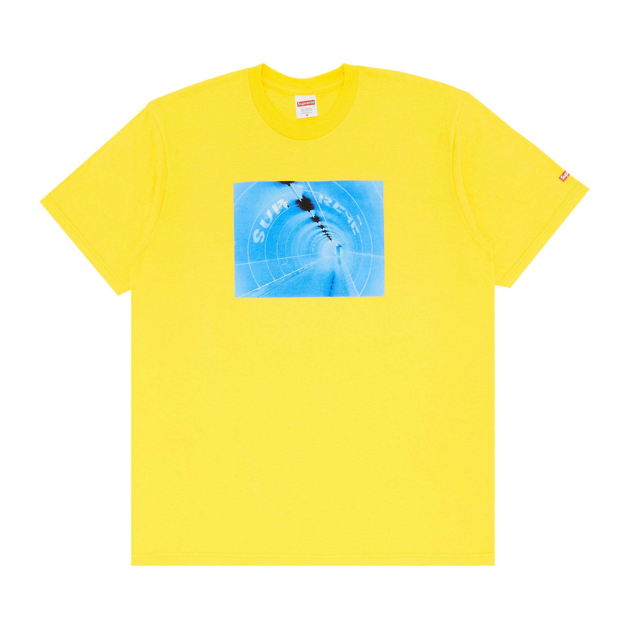 Supreme Tunnel Tee 'Yellow' | Men's Size L