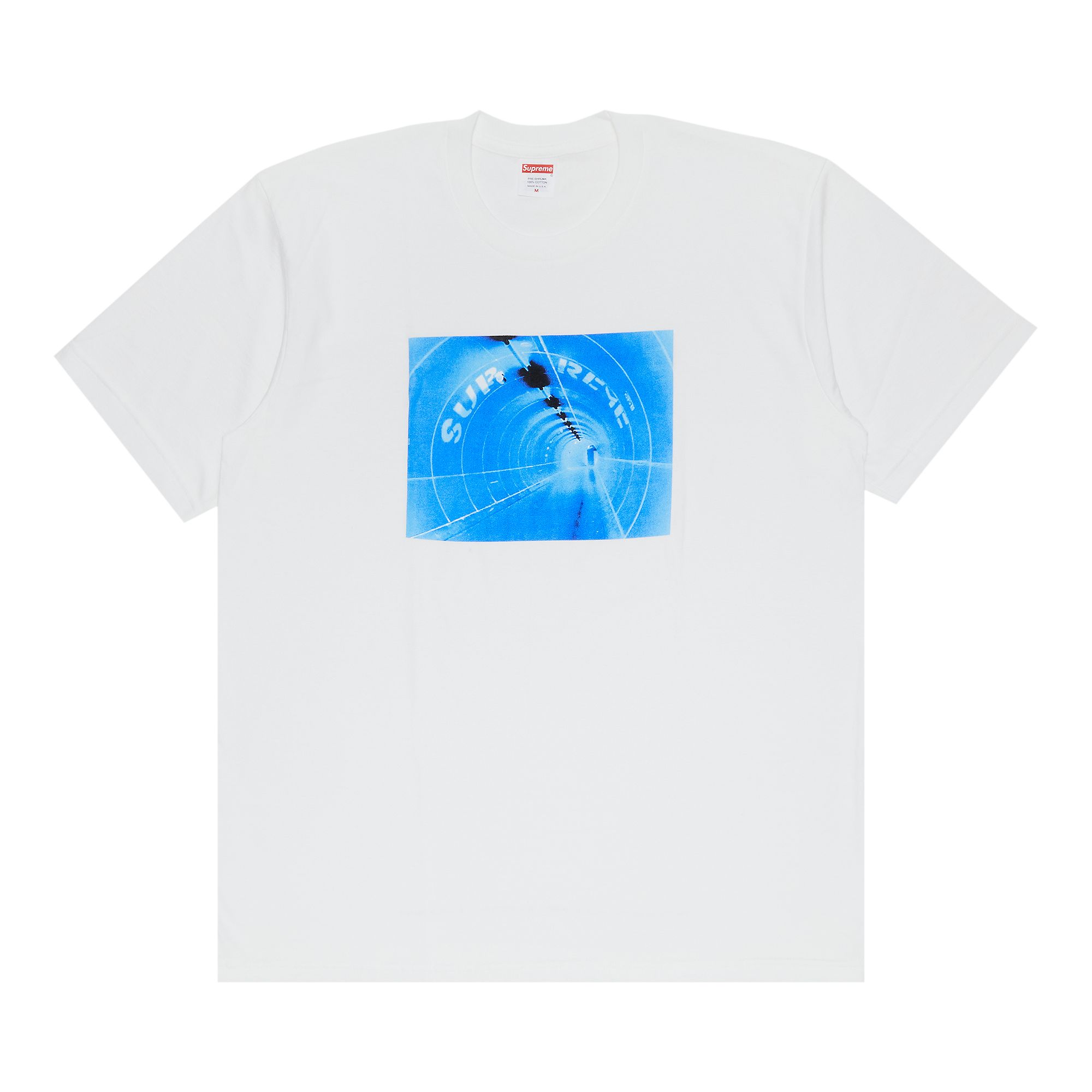 SUPREME SUPREME TUNNEL TEE 'WHITE'