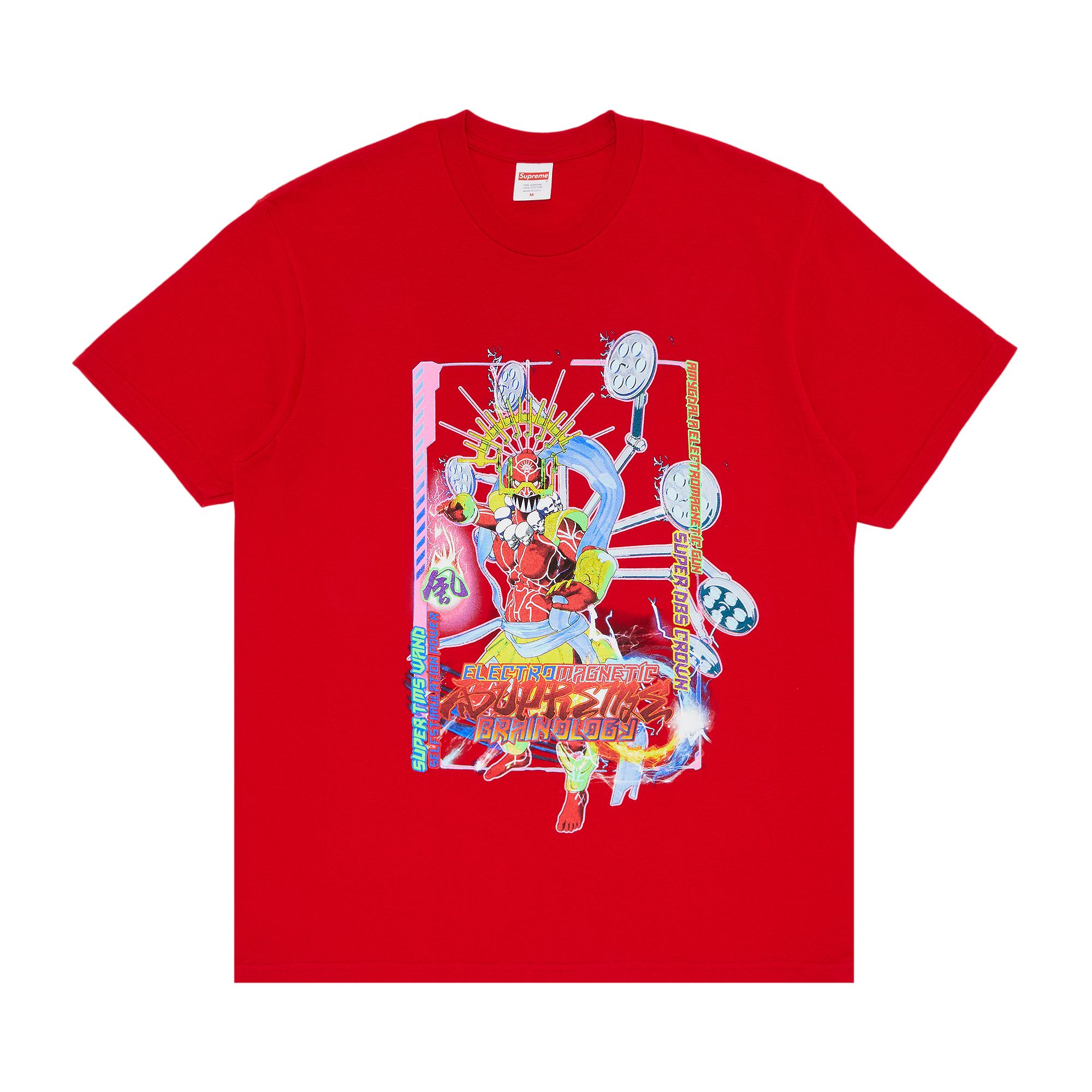 SUPREME SUPREME ELECTROMAGNETIC TEE 'RED'