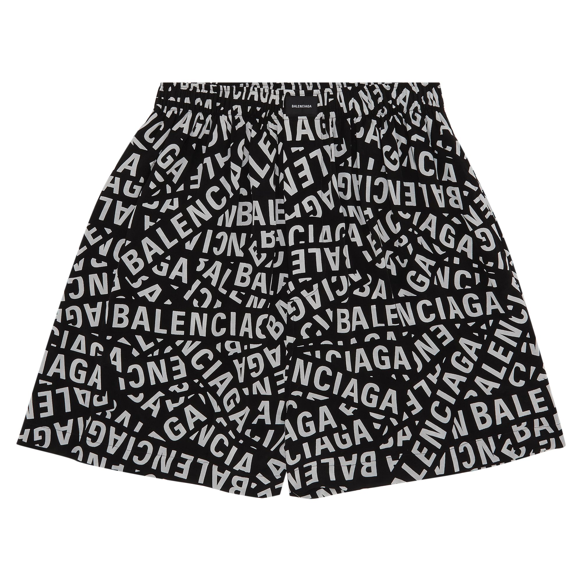 Pre-owned Balenciaga Shorts 'black/grey' | Men's Size 48