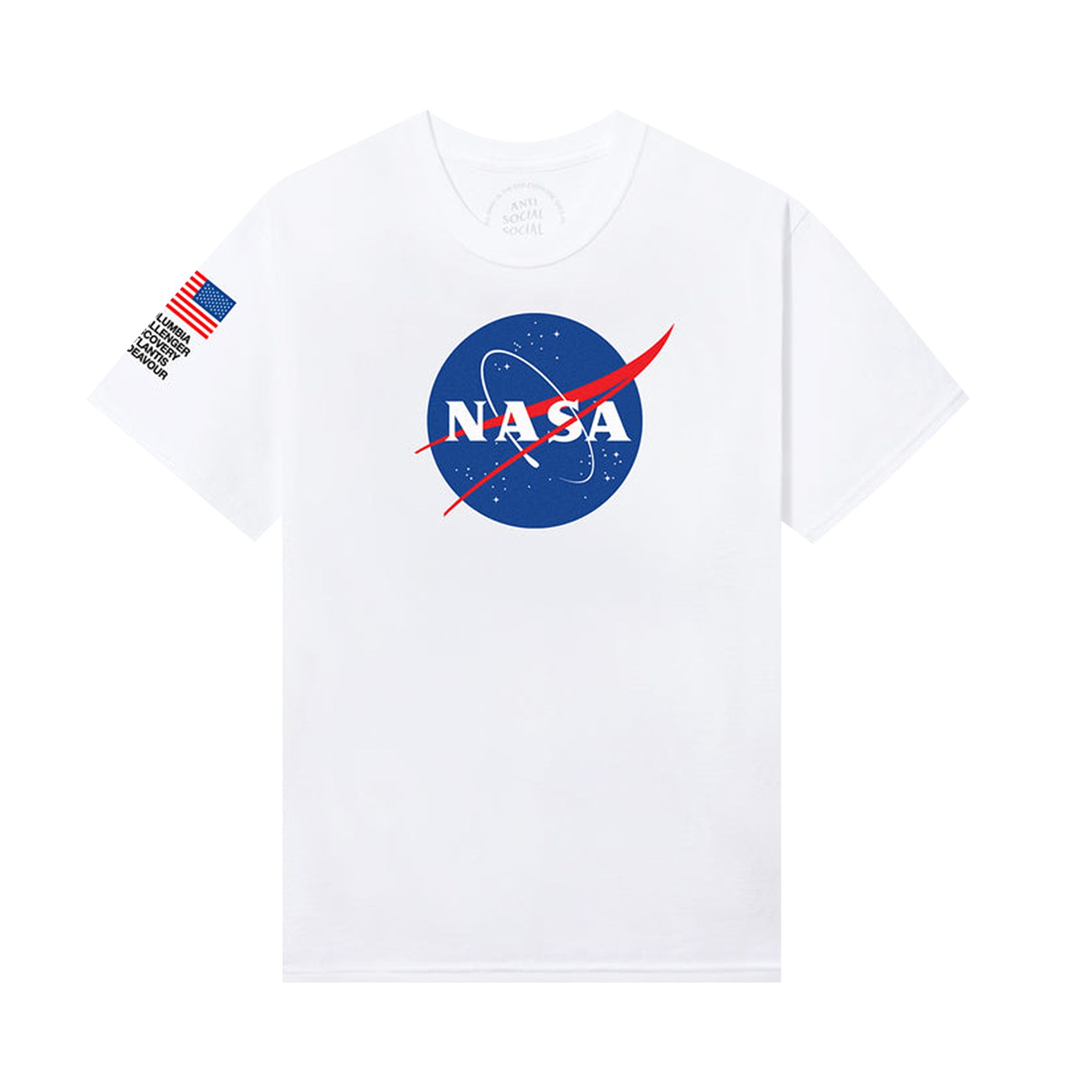 Pre-owned Anti Social Social Club Nebula Tee 'white' | Men's Size L